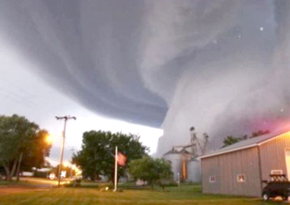 Tornado Nearly Strikes USEC Centrifuge Facility