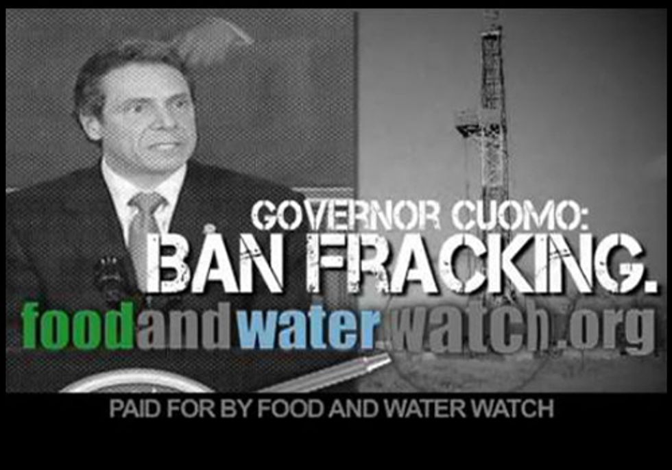 Buffalo to Cuomo: Ban Fracking Now!
