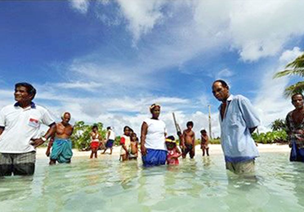 No Voices for Small Island Threatened By Climate Change