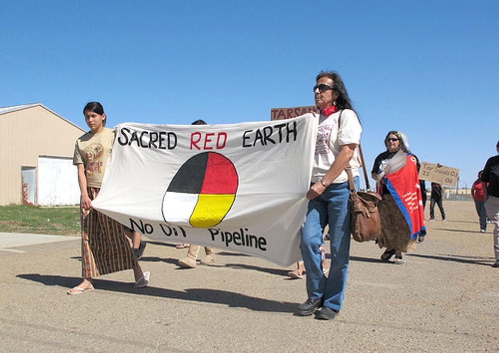 Lakotas Launch Hunger Strike against Tar Sands Pipelines