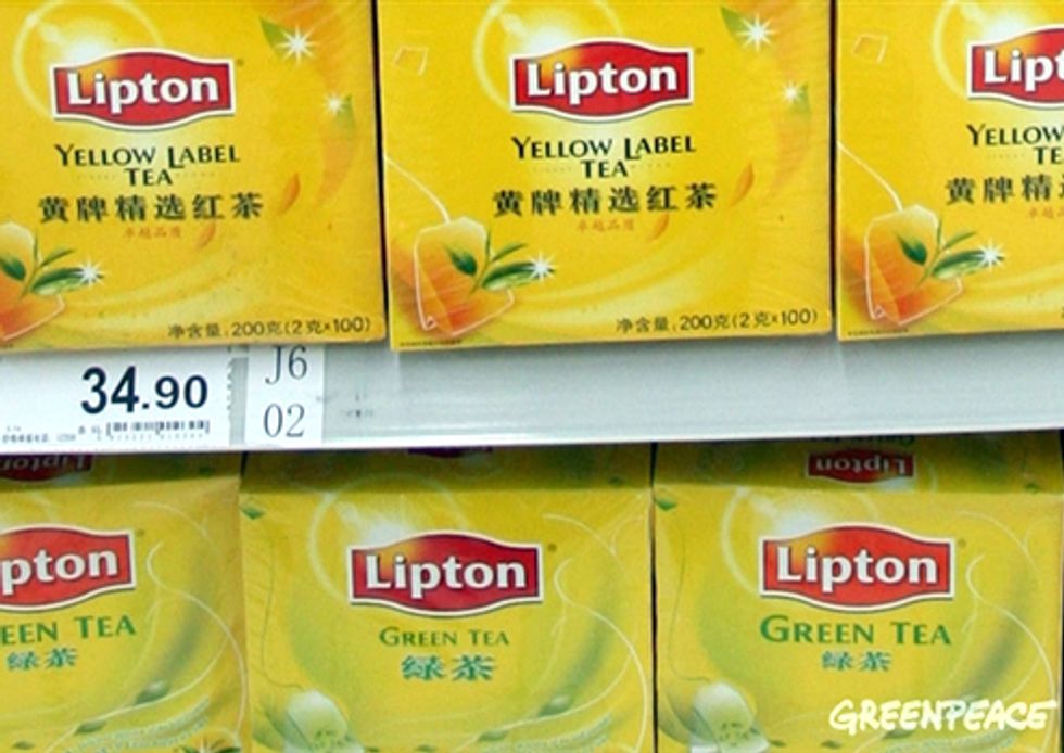 Investigation Finds Toxic Pesticides in Lipton Tea
