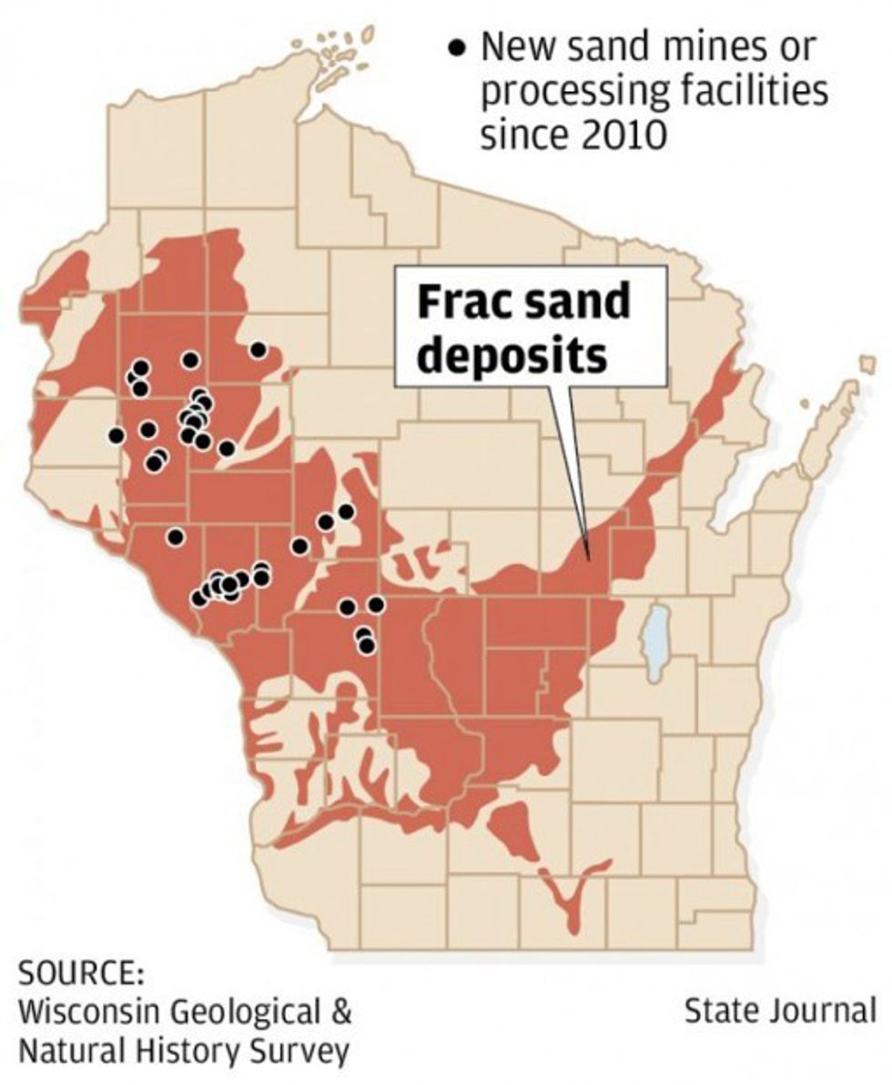 Mining Companies Invade Wisconsin for FracSand EcoWatch