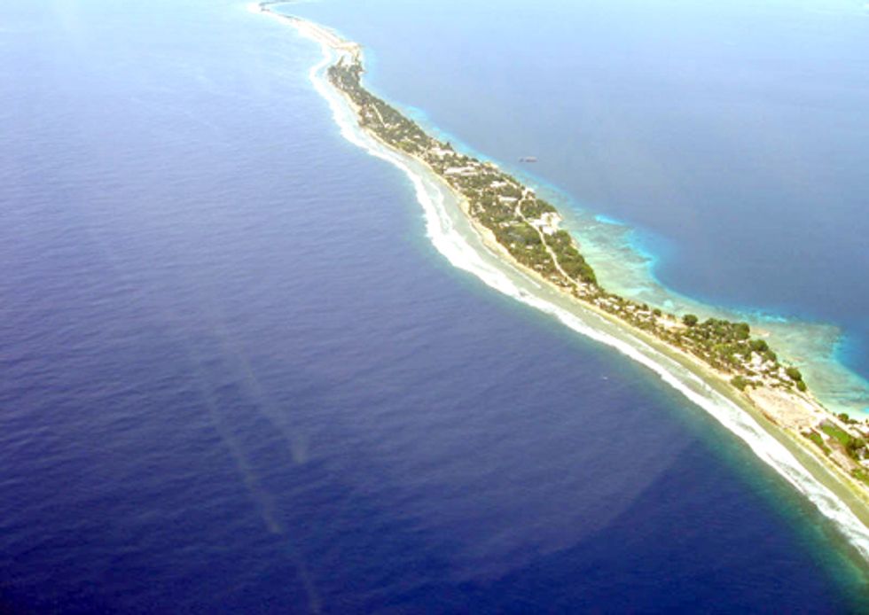 The First Dots on May 5—Majuro Atoll, Marshall Islands