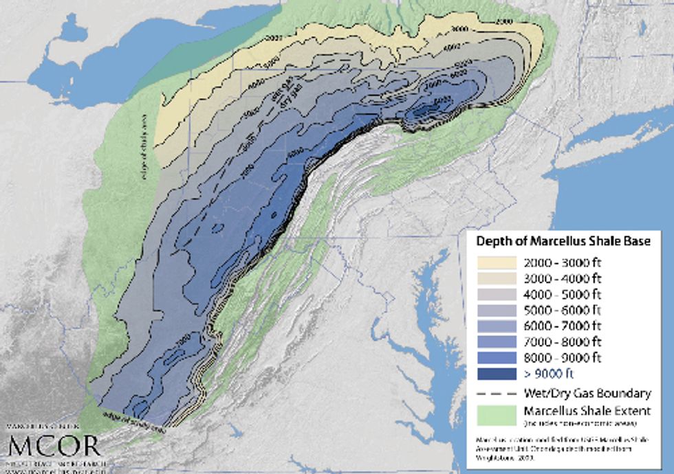 Fracking Drillers Collected Huge Revenues from Marcellus Gas Wells in 2011