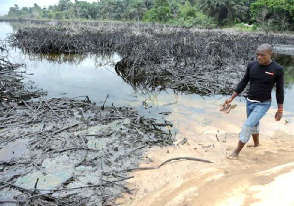Seventy-Thousand People Ask Shell to Clean up Its Mess in Nigeria
