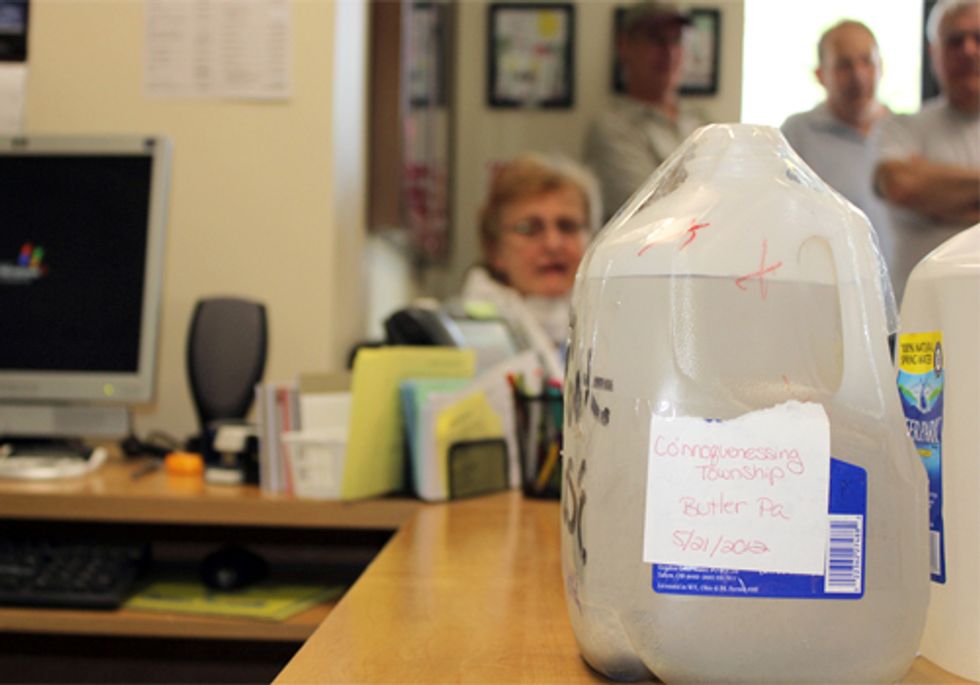 Protesters Occupy PA Rep. Ellis’ Office, Take His Tap Water for Fracked Families