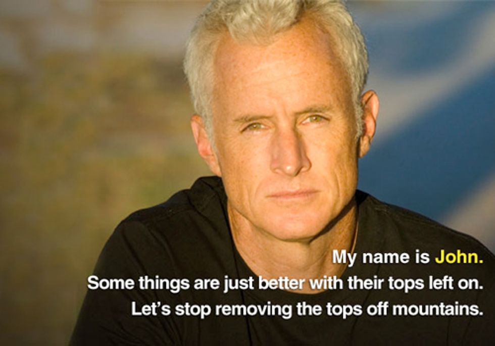 Celebrities and Public Join 'Mountain Heroes' Campaign to Stop Mountaintop Removal Mining