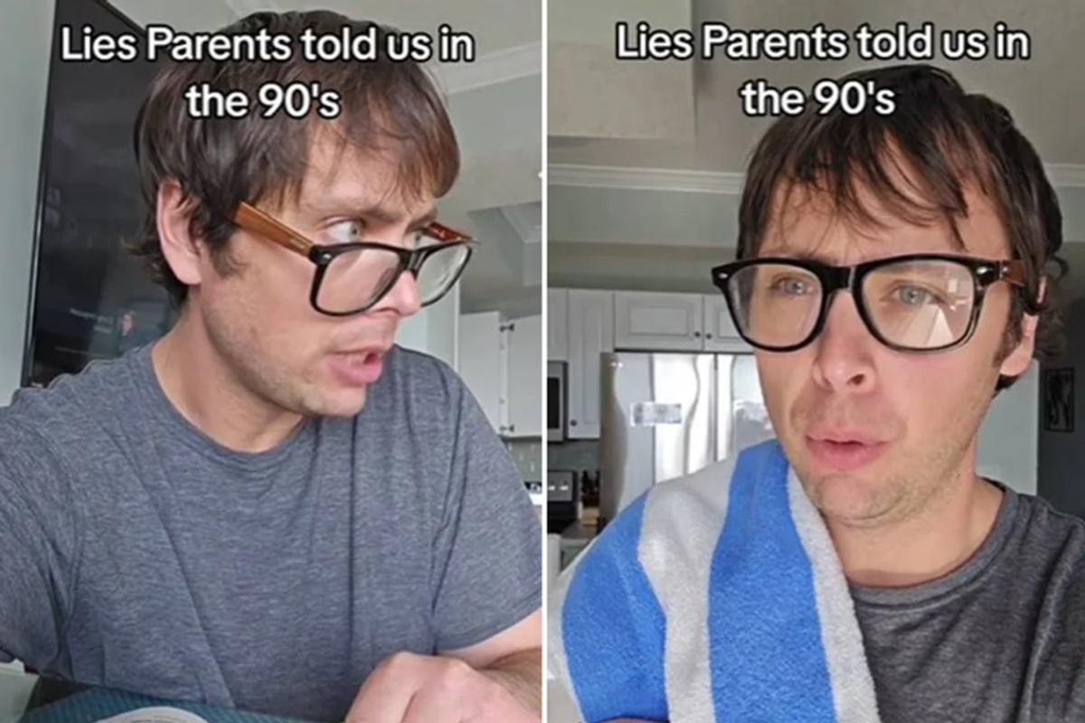 1990s kids, 1990s parents, lies, '90s nostalgia, old wives tale, '90s kid