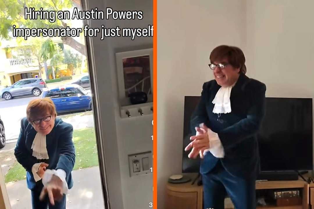 Mike Myers, Austin Powers, impersonator, Richard Halpern, 90s movies