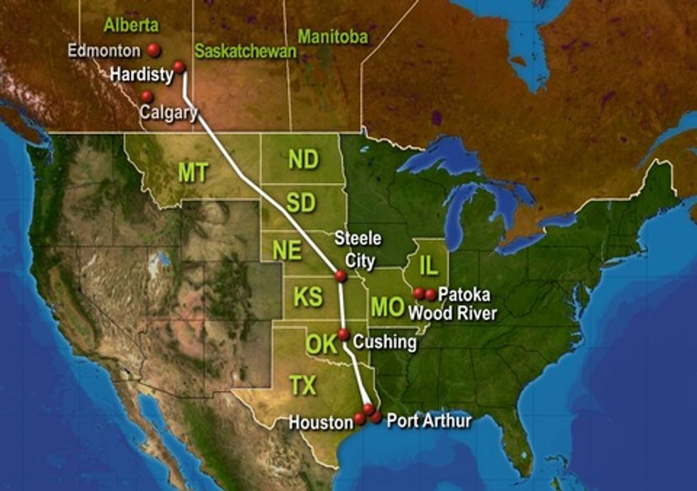 Marchers Demand Obama Reject Keystone XL and Hydraulic Fracturing