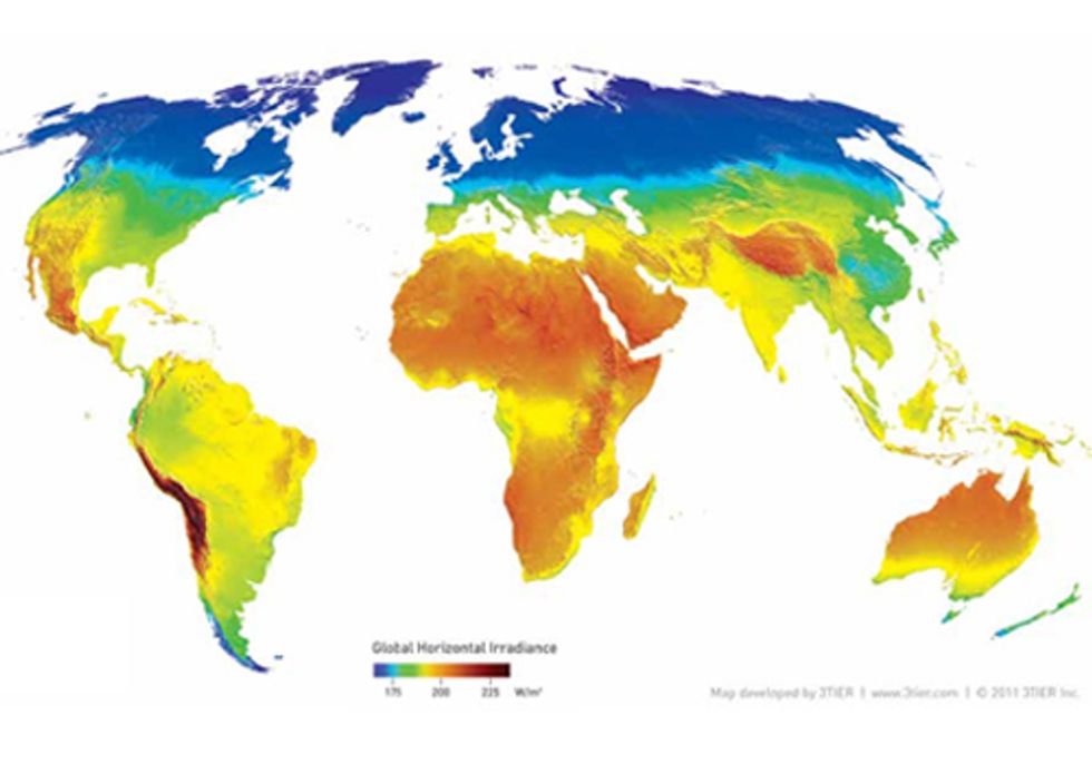 How to Power 100 Percent of the World's Electricity by Solar