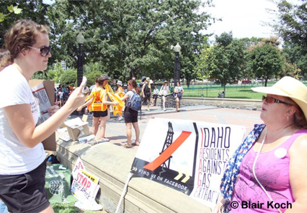 Energy in Depth Goes Undercover at Fracking Rally
