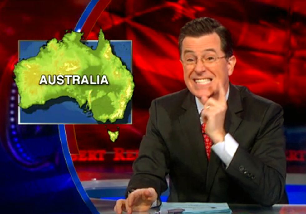 Stephen Colbert Slams Mainstream Media for Lack of Climate Coverage