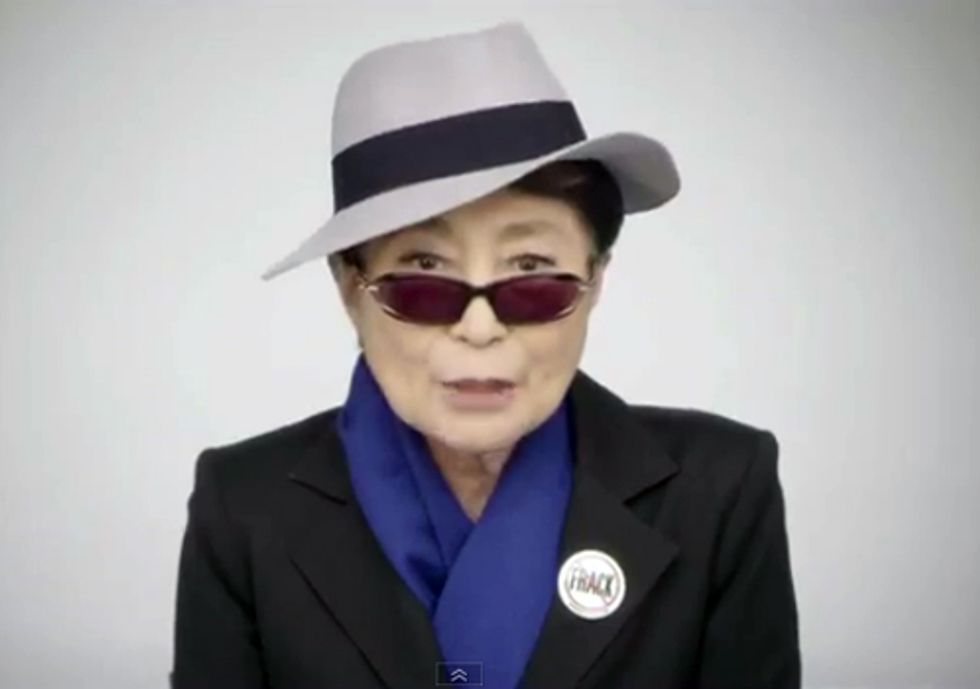 Yoko Ono Buys TV Ad Time to Speak to Gov. Cuomo About Fracking