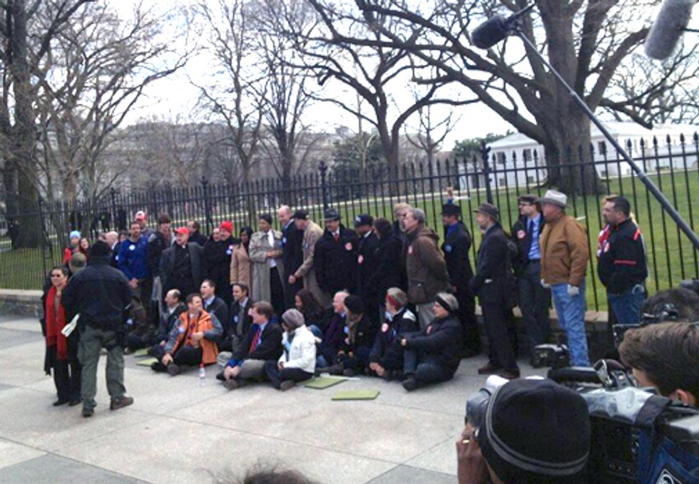 48 Leaders Arrested in Historic Act of Civil Disobedience to Stop Keystone XL Pipeline
