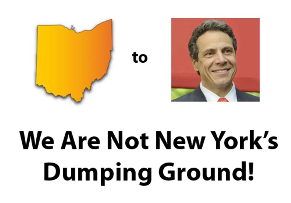 Ohio to Gov. Cuomo: We Are Not New York’s Dumping Ground