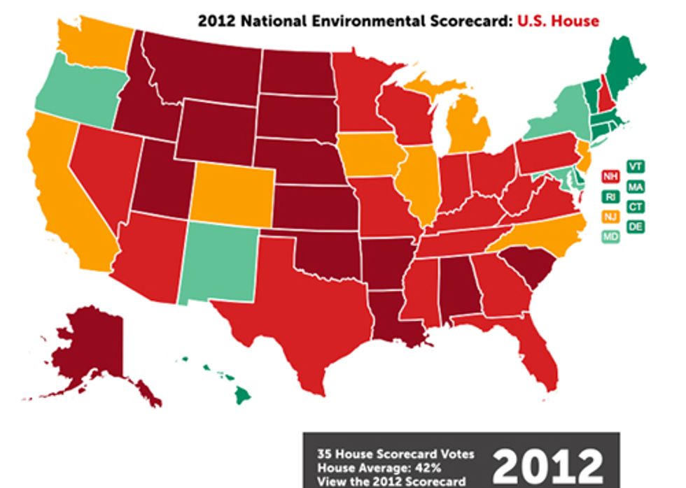 Environmental Scorecard: How Your Elected Officials Voted in 2012