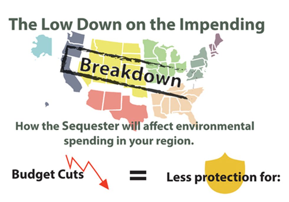 The Low-Down on How Sequestration Would Impact Environmental Health