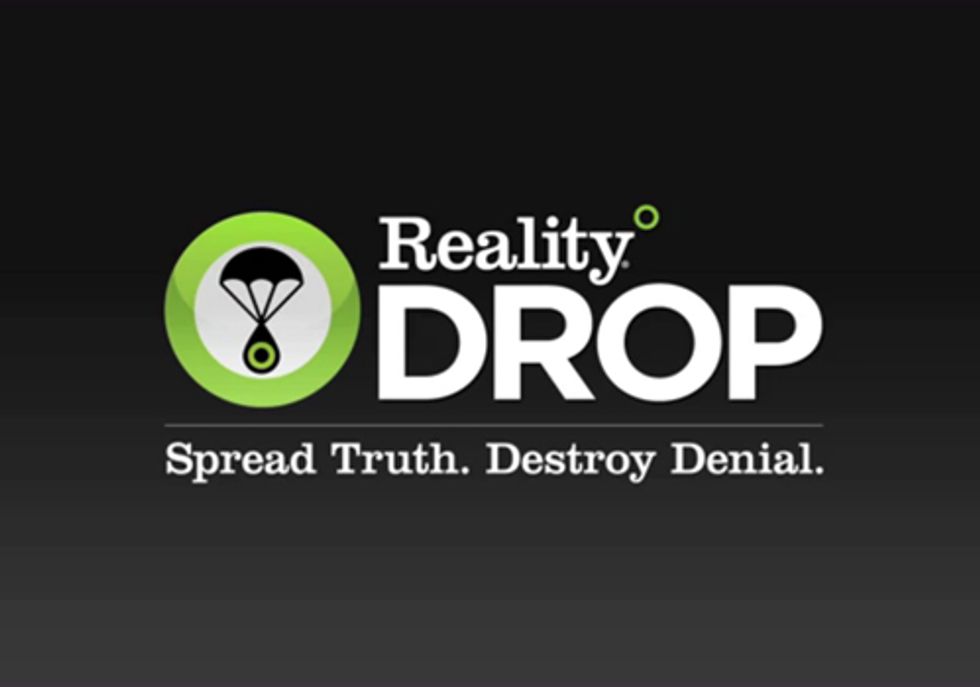 Reality Drop: A New Way to Fight Climate Denial