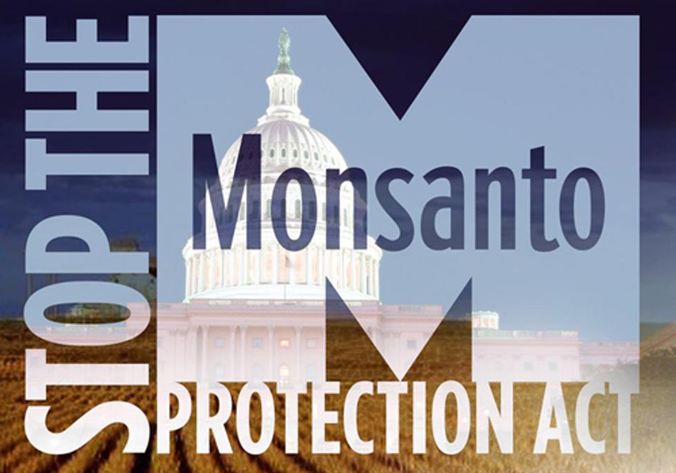 President Obama Signs 'Monsanto Protection Act'