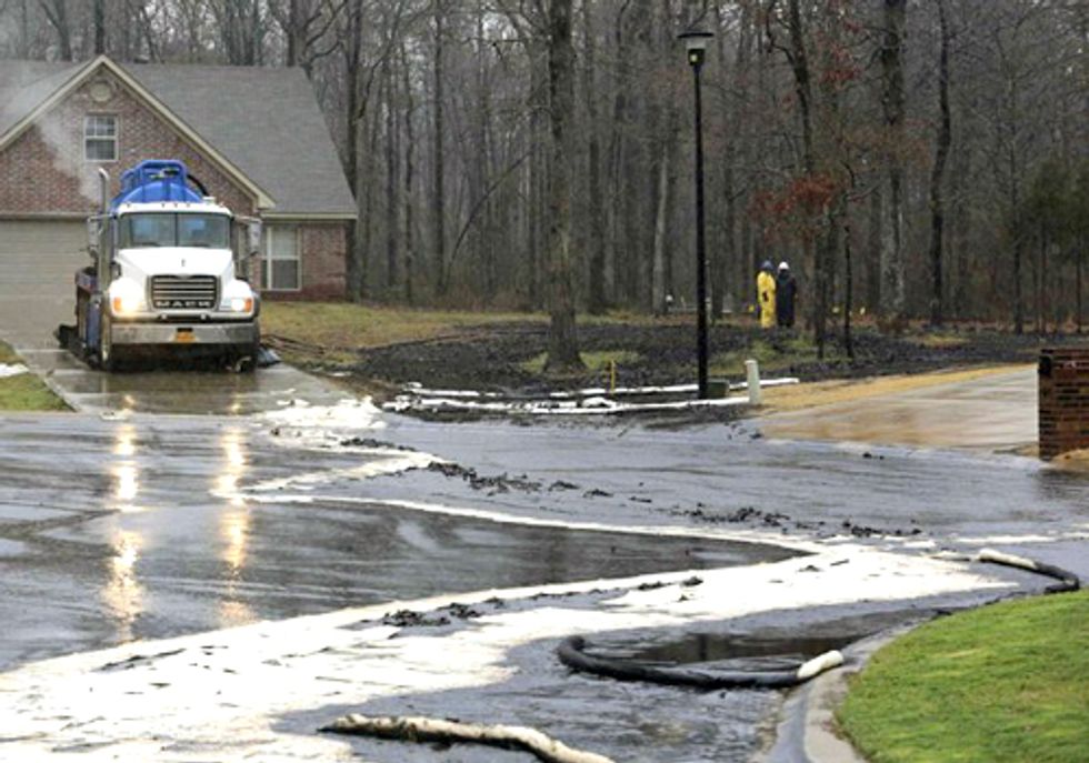 Exxon Mobil Pipeline Rupture and Train Derailment Oil Spill Exemplify Concerns of Keystone XL