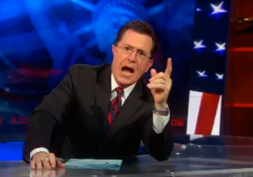 MUST SEE VIDEO: Colbert's Take on the Exxon Pipeline Spill