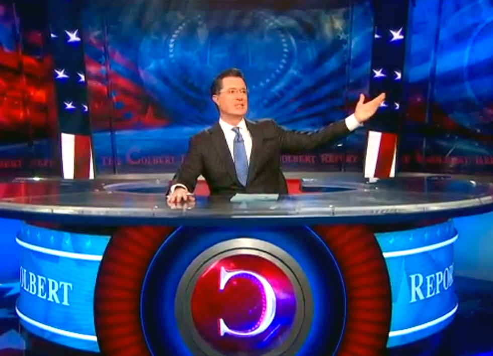 Colbert's at It Again, Providing Comic Relief About the Exxon Tar Sands Pipeline Spill