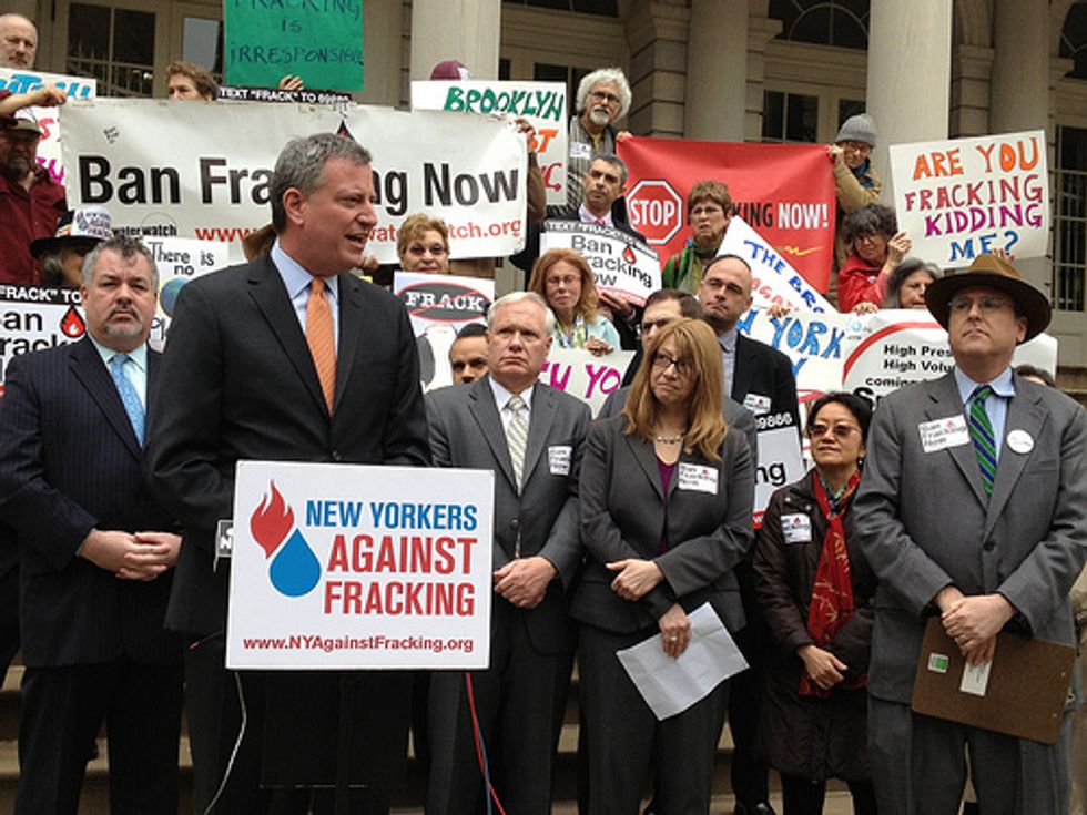 NYC Mayoral Hopeful Calls for Fracking Moratorium