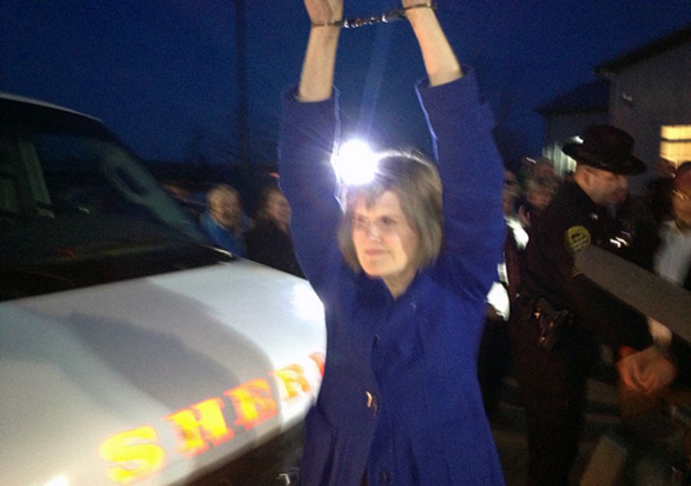 Three Arrested at Court Appearance for Protesting Fracking Infrastructure Storage Site