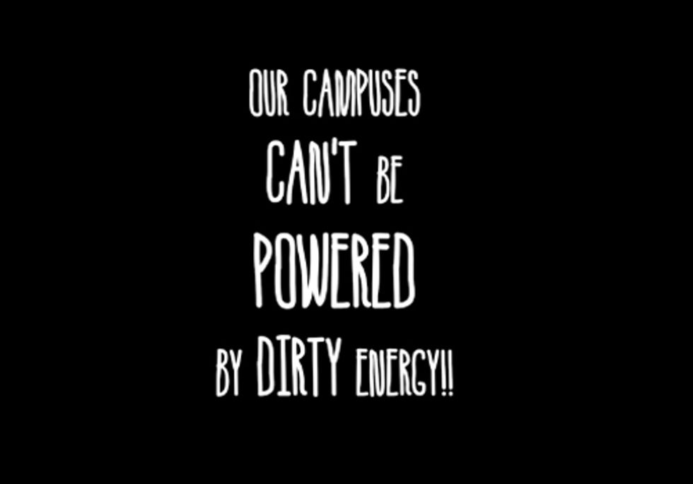 Students Take Back Earth Day, Demand Divestment from Fossil Fuels