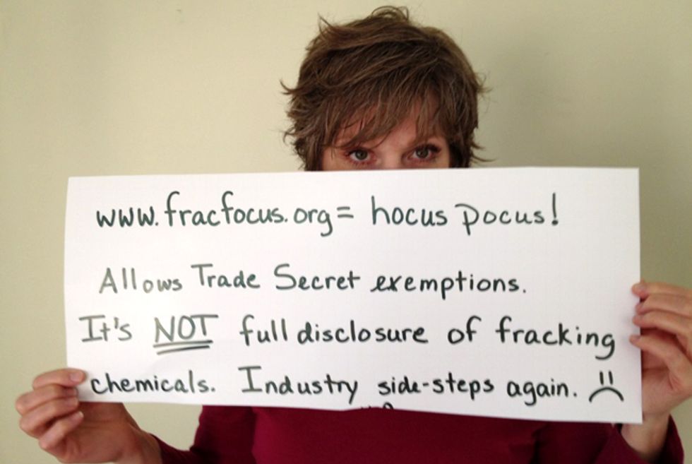 Harvard Study: FracFocus Fails to Provide Adequate Disclosure for Fracking Chemicals