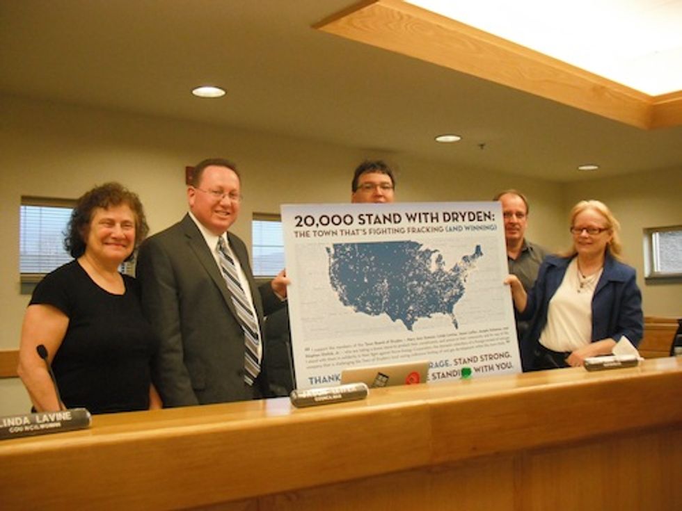 New Yorkers Win Frack Fight at Local Level