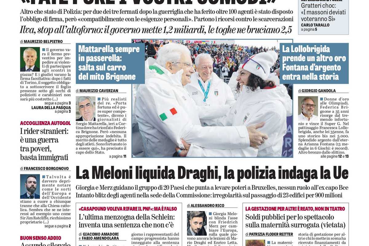 Oggi in edicola