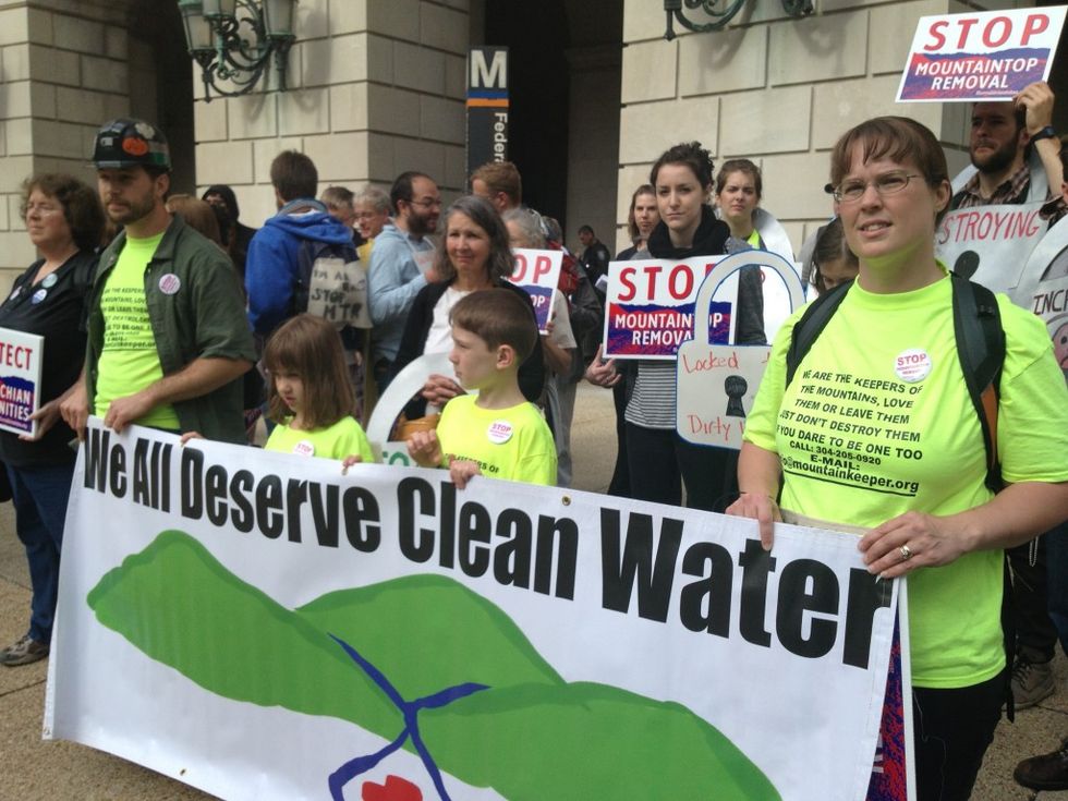 Appalachians Rally in DC to Demand Clean Water and an End to Mountaintop Removal