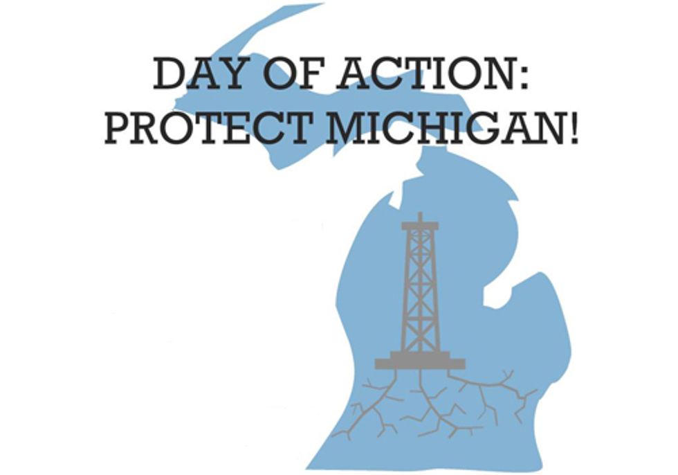 Michigan Groups Rally to Stop Fracking on Public Lands