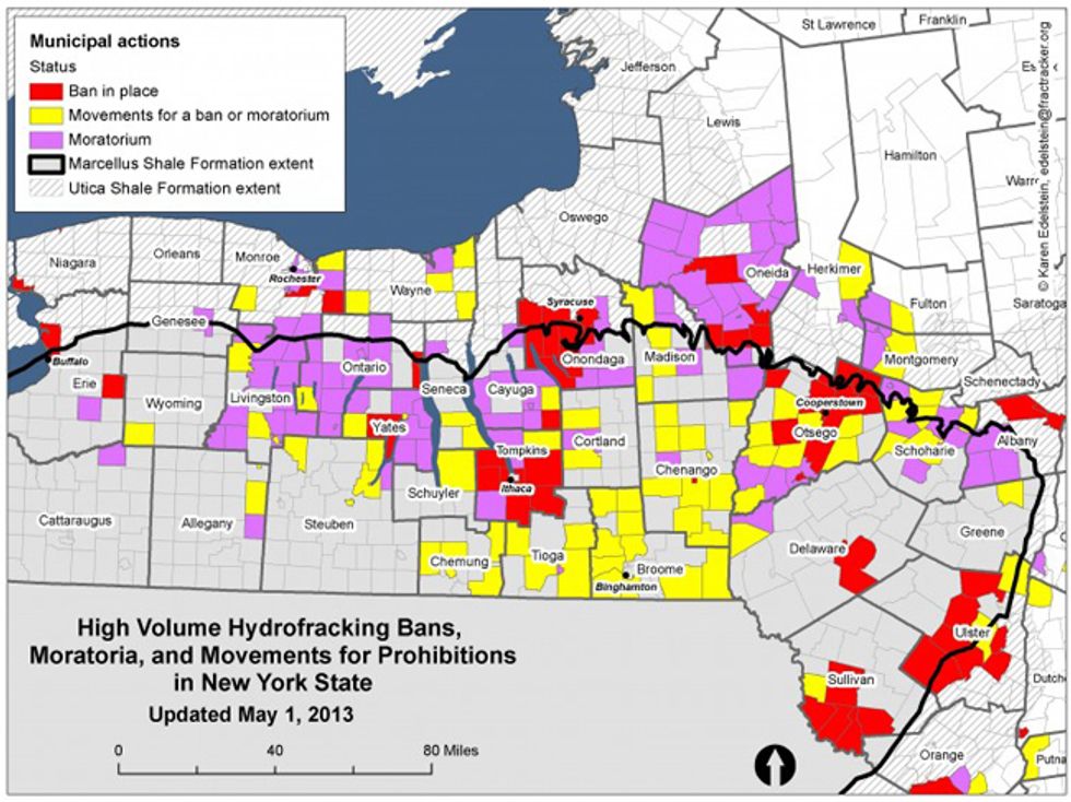 Town Board Gives Residents Cold Shoulder Over Anti-Fracking Petition