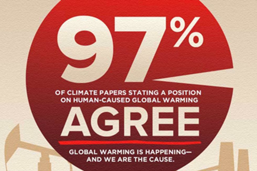 97 Percent of Scientists Agree Climate Change is Man-Made