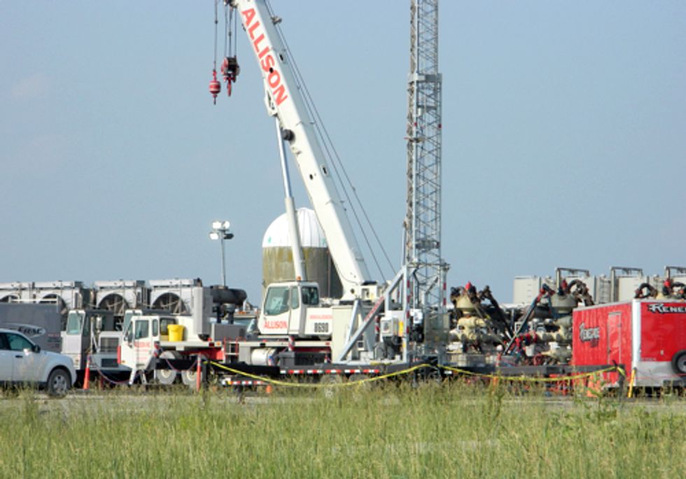 Methane Leak Detected at Marcellus Fracking Well