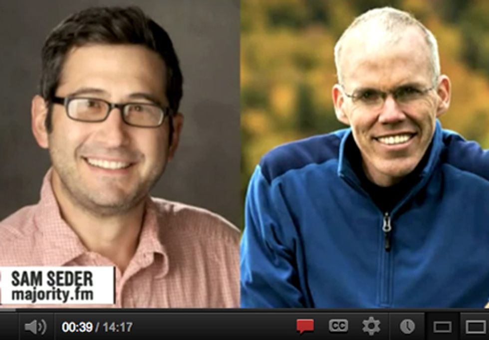 Sam Seder Interviews Bill McKibben About the Importance of Direct Action at Netroots Nation