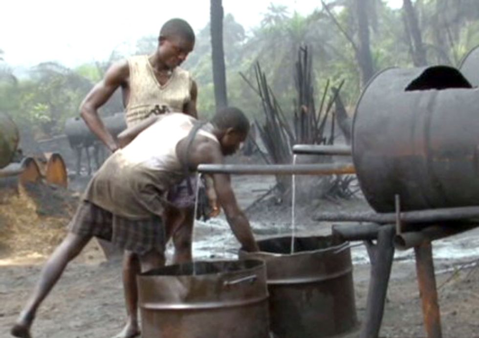 Nigeria Loses $1 Billion a Month in Oil Theft