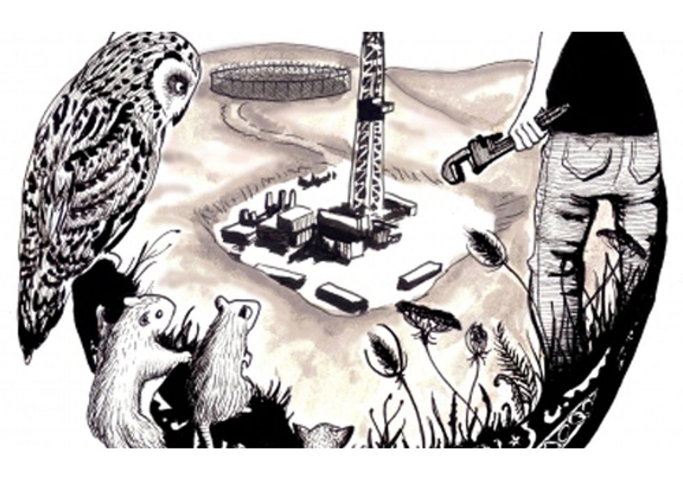 BREAKING: Tree Sitters Halt Fracking Operations in PA State Forest