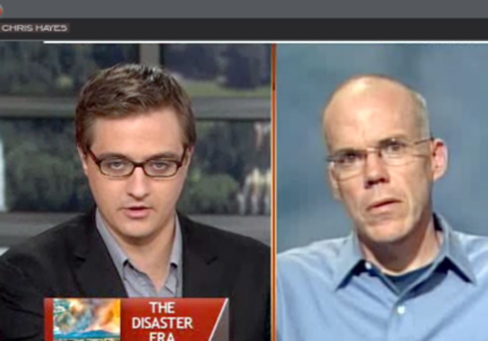 MSNBC's Chris Hayes Talks with Bill McKibben about Solving the Climate Crisis