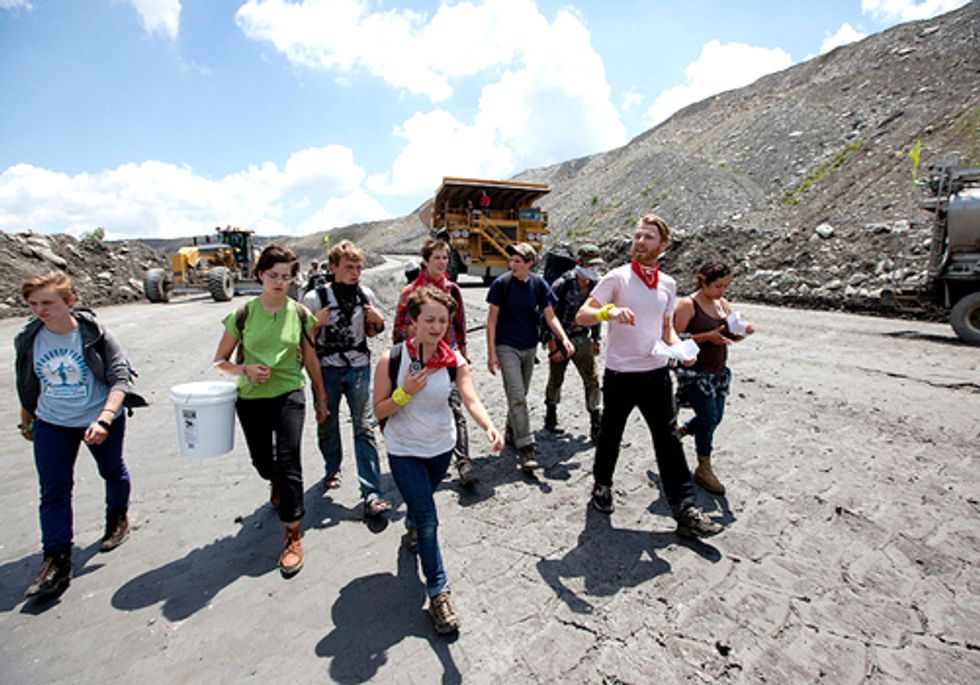 VIDEO: Historic Shutdown of Mountaintop Removal Coal Mining Site