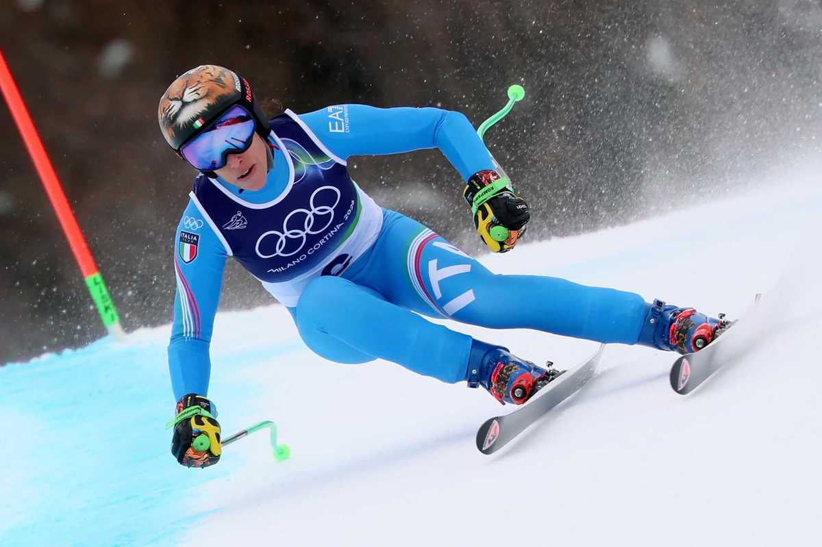 Milano-Cortina, meravigliosa Brignone. È oro nel Super G