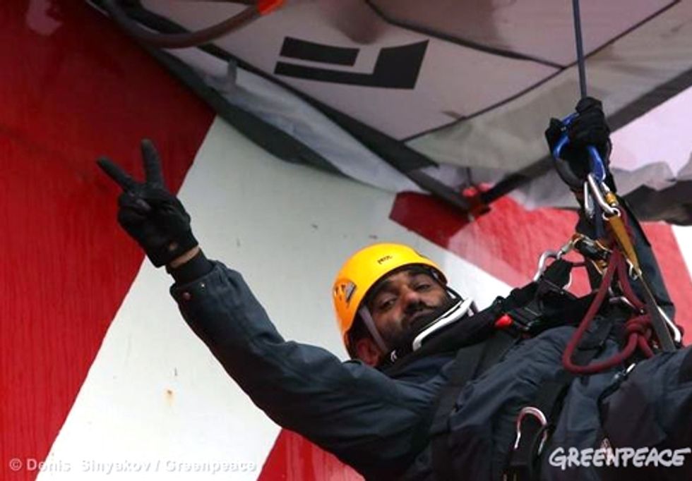 Greenpeace Takes Action to Prevent Drilling in the Arctic