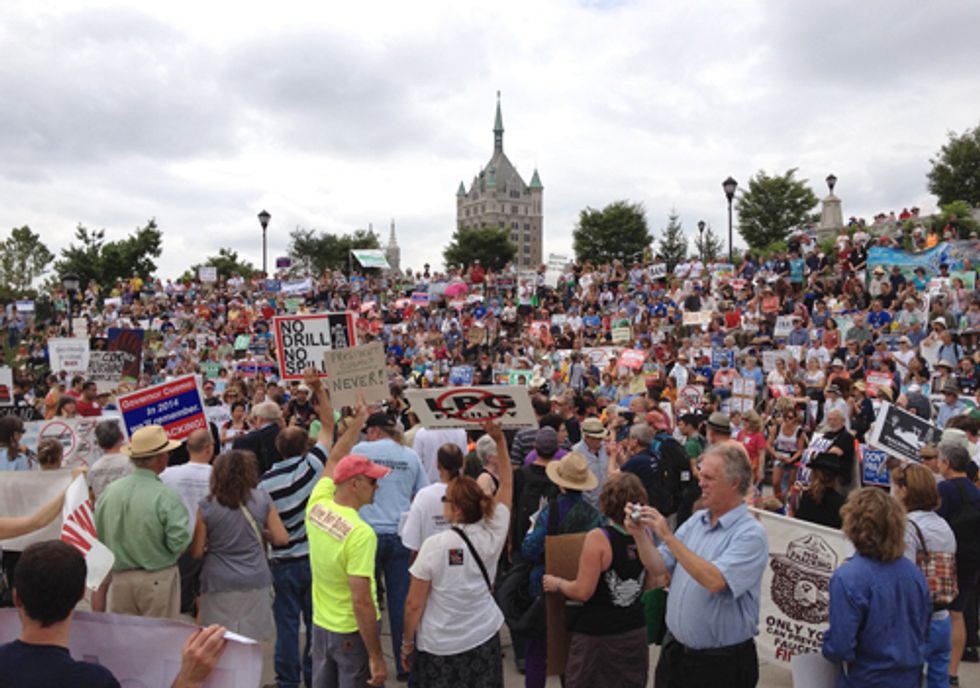 1,000+ March to NY Capitol Telling Cuomo 'Don't Frack NY'