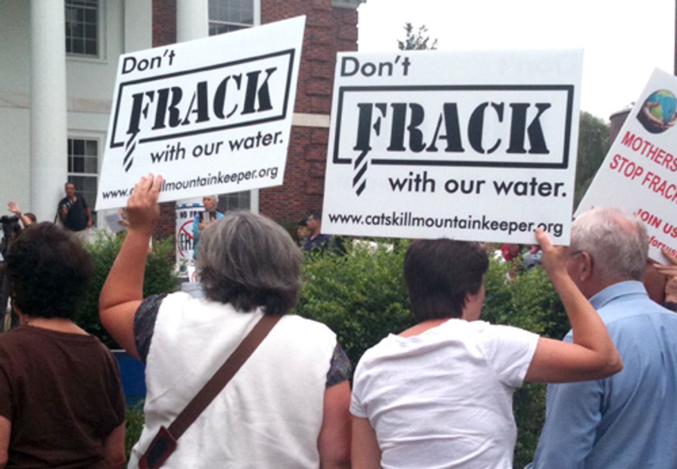 Concerned Citizens Unite to Oppose Fracking in NY