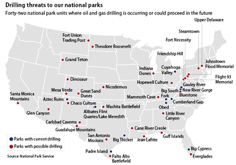 America's National Parks Threatened by Oil and Gas Development