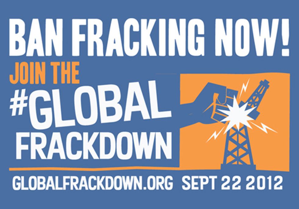 Global Frackdown Calls for a Worldwide Ban on Hydraulic Fracturing