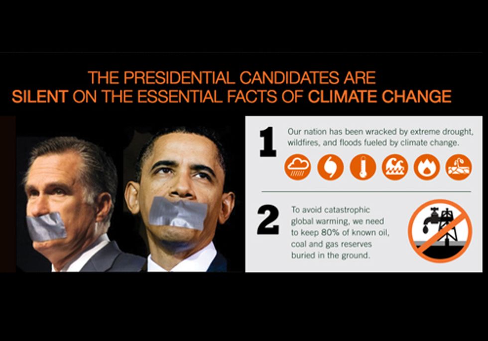 New Website Demands Obama, Romney Address Climate Change